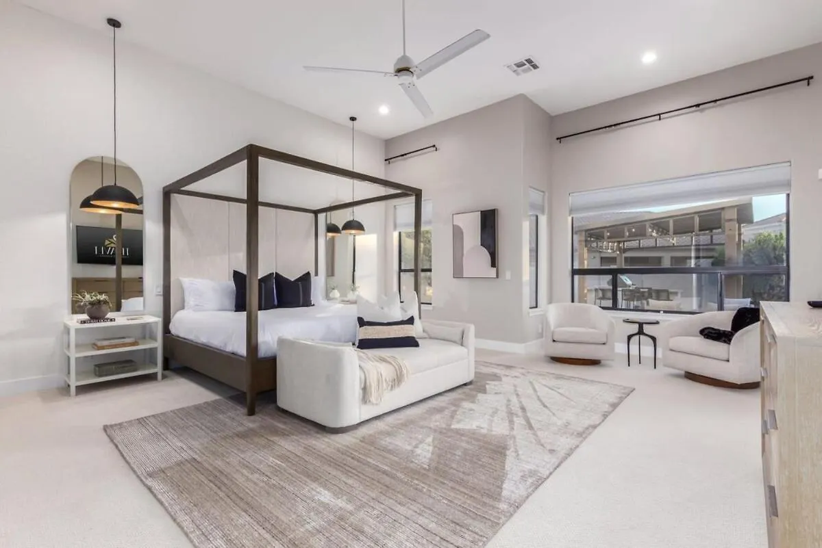 Anderson Lux Estate Private Bar&Pool Sleeps 12 Villa Phoenix United States