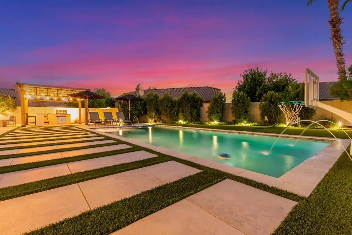 Anderson Lux Estate Private Bar&Pool Sleeps 12 Villa Phoenix United States